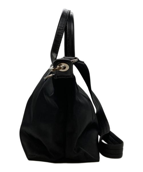 LONGCHAMP（ロンシャン）LONGCHAMP (ロンシャン) ルプリアージュ ネオ2WAYショルダーバッグ ブラックの古着・服飾アイテム
