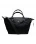 LONGCHAMP（ロンシャン）の古着「ルプリアージュ ネオ2WAYショルダーバッグ」｜ブラック