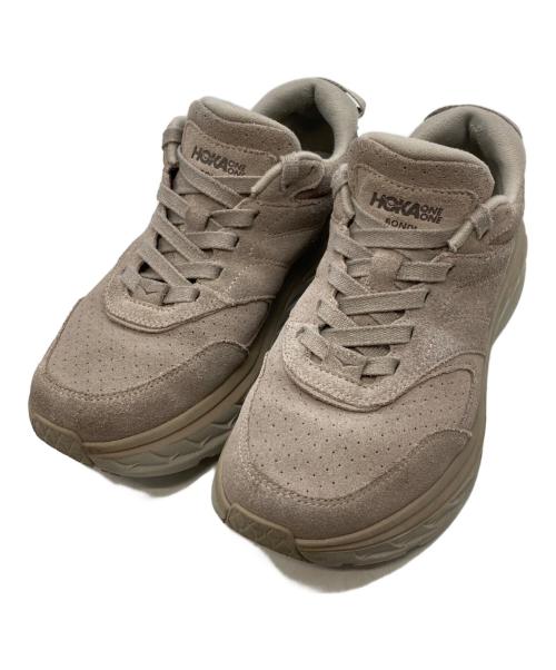 HOKA（ホカ）HOKA (ホカ) M BONDI L SUEDE ベージュ サイズ:26㎝の古着・服飾アイテム