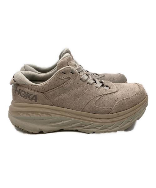 HOKA（ホカ）HOKA (ホカ) M BONDI L SUEDE ベージュ サイズ:26㎝の古着・服飾アイテム