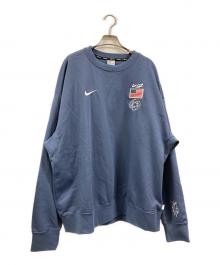 NIKE（ナイキ）の古着「ADV ブレイキンクルーネックスウェット」｜ブルー