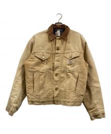 CarHartt（カーハート）の古着「ブランケットライナートラッカージャケット」｜ベージュ