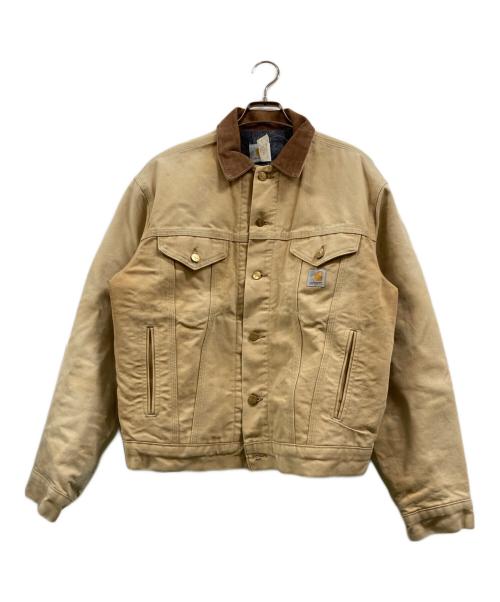 CarHartt（カーハート）CarHartt (カーハート) ブランケットライナートラッカージャケット ベージュ サイズ:40の古着・服飾アイテム