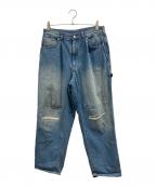 BROCHUREブローシュアー）の古着「25SS REPAIR DENIM」｜インディゴ