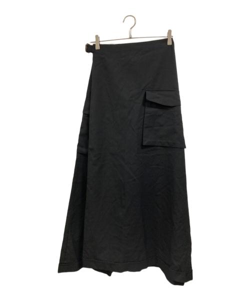 Jean Paul GAULTIER CLASSIQUE（ジャンポールゴルチエクラシック）Jean Paul GAULTIER CLASSIQUE (ジャンポールゴルチエクラシック) ラップパンツスカート ブラック サイズ:40の古着・服飾アイテム