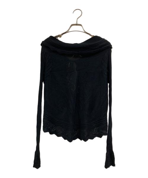 Jean Paul GAULTIER（ジャンポールゴルチェ）Jean Paul GAULTIER (ジャンポールゴルチェ) ボレロカーディガン ブラック サイズ:40の古着・服飾アイテム