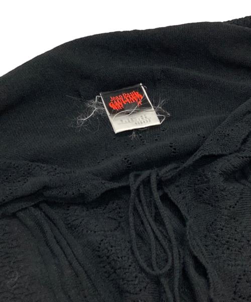Jean Paul GAULTIER（ジャンポールゴルチェ）Jean Paul GAULTIER (ジャンポールゴルチェ) ボレロカーディガン ブラック サイズ:40の古着・服飾アイテム