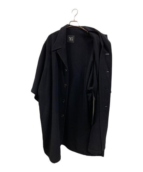 Y's（ワイズ）Y's (ワイズ) ウールロングコート ネイビー サイズ:表記無しの古着・服飾アイテム