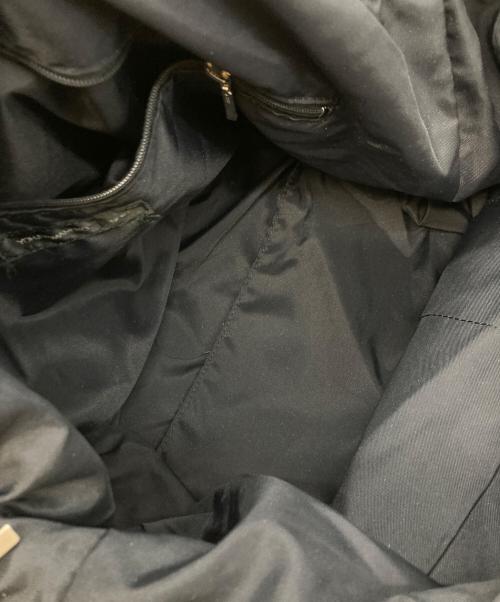 yohji yamamoto+noir（ヨウジヤマモトプリュスノアール）yohji yamamoto+noir (ヨウジヤマモトプリュスノアール) ウールショルダーバッグ ブラックの古着・服飾アイテム
