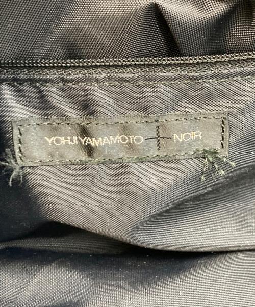 yohji yamamoto+noir（ヨウジヤマモトプリュスノアール）yohji yamamoto+noir (ヨウジヤマモトプリュスノアール) ウールショルダーバッグ ブラックの古着・服飾アイテム