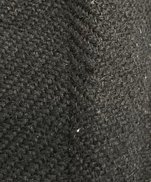 yohji yamamoto+noir（ヨウジヤマモトプリュスノアール）yohji yamamoto+noir (ヨウジヤマモトプリュスノアール) ウールショルダーバッグ ブラックの古着・服飾アイテム