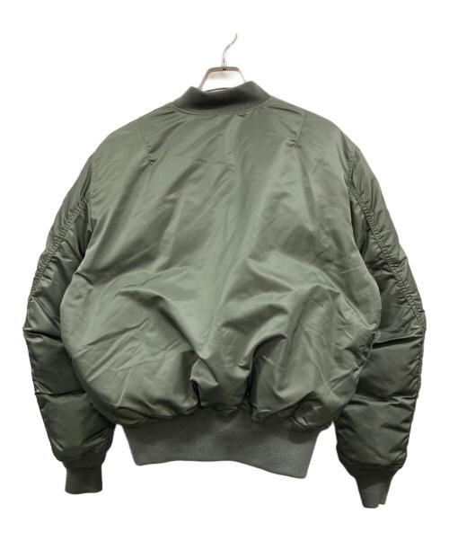 ALPHA（アルファ）ALPHA (アルファ) DOWN MA-1 カーキ サイズ:Ⅼの古着・服飾アイテム