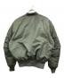 ALPHA (アルファ) DOWN MA-1 カーキ サイズ:Ⅼ：25000円