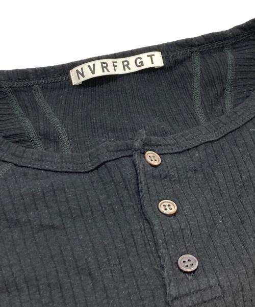 NVRFRGT（ネヴァーフォーゲット）NVRFRGT (ネヴァーフォーゲット) 別注 HENLEY PANELED SWEATER ブラック サイズ:1の古着・服飾アイテム