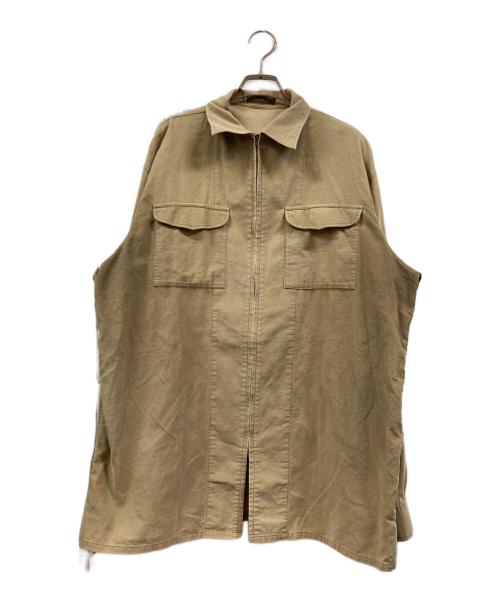 Y's for men（ワイズフォーメン）Y'S for men (ワイズフォーメン) コーデュロイジップアップジャケット ベージュ サイズ:Freeの古着・服飾アイテム