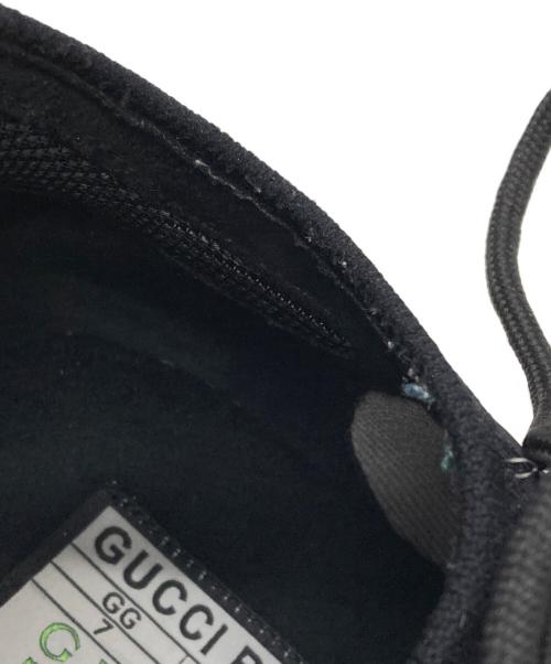 GUCCI（グッチ）GUCCI (グッチ) Gucci Run Sneaker ブラック サイズ:7の古着・服飾アイテム