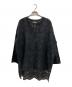 ne quittez pas（ヌキテパ）の古着「COTTON VOILE DOT HEMLA BLOUSE」｜ブラック