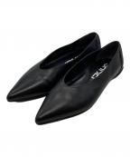 SHISEIシセイ）の古着「MM POINTED U PUMPS」｜ブラック