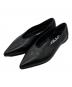 SHISEI（シセイ）の古着「MM POINTED U PUMPS」｜ブラック