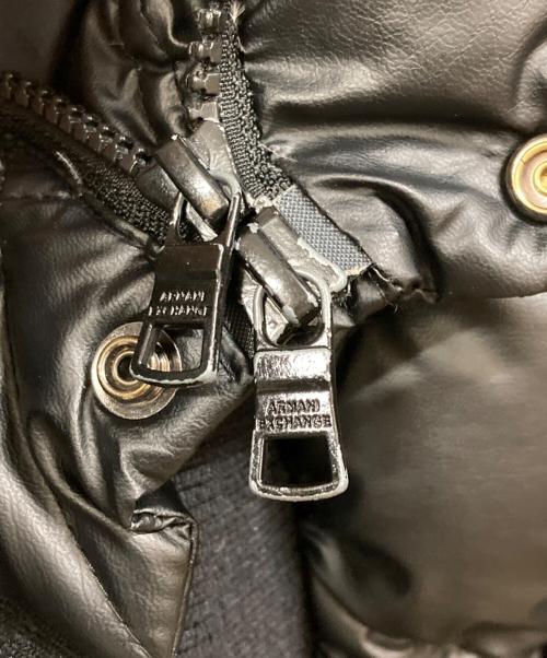 ARMANI EXCHANGE（アルマーニ エクスチェンジ）ARMANI EXCHANGE (アルマーニ エクスチェンジ) キルティングダウンジャケット ブラック サイズ:XLの古着・服飾アイテム