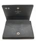 中古・古着 LOUIS VUITTON (ルイ ヴィトン) 名刺入れ ブラック：18000円