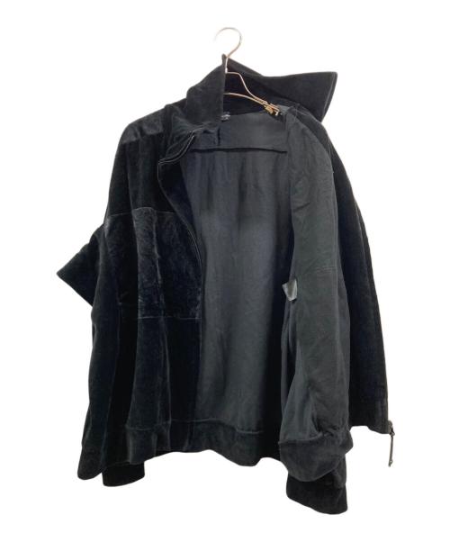 LAD MUSICIAN（ラッドミュージシャン）LAD MUSICIAN (ラッドミュージシャン) VELOUR TRACK JACKET ブラック サイズ:44の古着・服飾アイテム