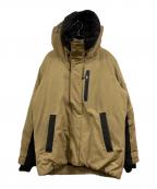 AVIREXアヴィレックス）の古着「MILITARY FUNCTION DOWN JACKET」｜ベージュ