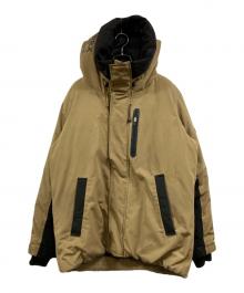 AVIREX（アヴィレックス）の古着「MILITARY FUNCTION DOWN JACKET」｜ベージュ