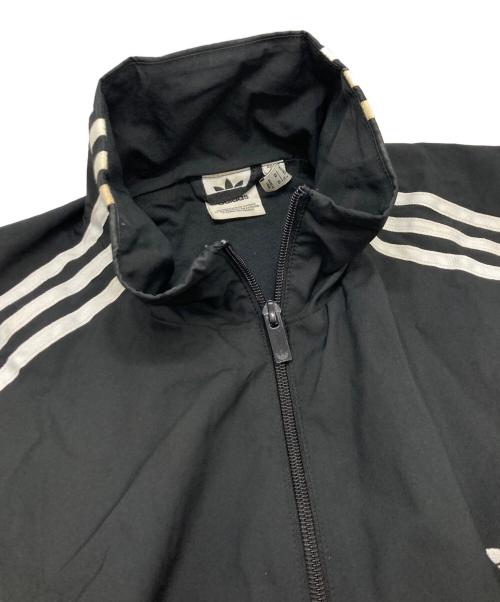 adidas（アディダス）adidas (アディダス) ADILENIUM オーバーサイズ トラックトップ ブラック サイズ:XLの古着・服飾アイテム