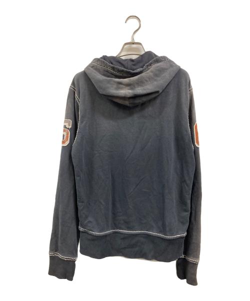 TRUE RELIGION（トゥルー レリジョン）TRUE RELIGION (トゥルー レリジョン) ジップパーカー グレー サイズ:Sの古着・服飾アイテム