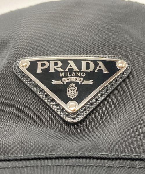 PRADA（プラダ）PRADA (プラダ) Re-Nylon バケットハット ブラック サイズ:Mの古着・服飾アイテム