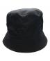 PRADA (プラダ) Re-Nylon バケットハット ブラック サイズ:M：40000円