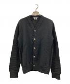 COMME des GARCONS HOMME DEUXコムデギャルソン オム ドゥ）の古着「パネル切替ニットカーディガン」｜ブラック