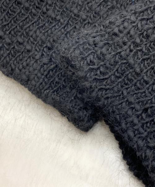 COMME des GARCONS HOMME DEUX（コムデギャルソン オム ドゥ）COMME des GARCONS HOMME DEUX (コムデギャルソン オム ドゥ) パネル切替ニットカーディガン ブラック サイズ:Sの古着・服飾アイテム