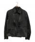 Y-3（ワイスリー）の古着「CLASSIC DENSE WOVEN BIKER JACKET」｜ブラック