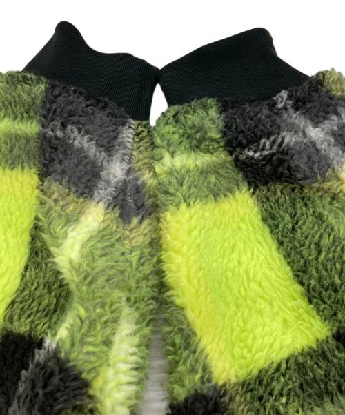 Aape BY A BATHING APE（エーエイプ バイ アベイシングエイプ）AAPE BY A BATHING APE (エーエイプ バイ アベイシングエイプ) タータンチェック フーデッドジップアップ ジャケット グリーン サイズ:Ⅼの古着・服飾アイテム