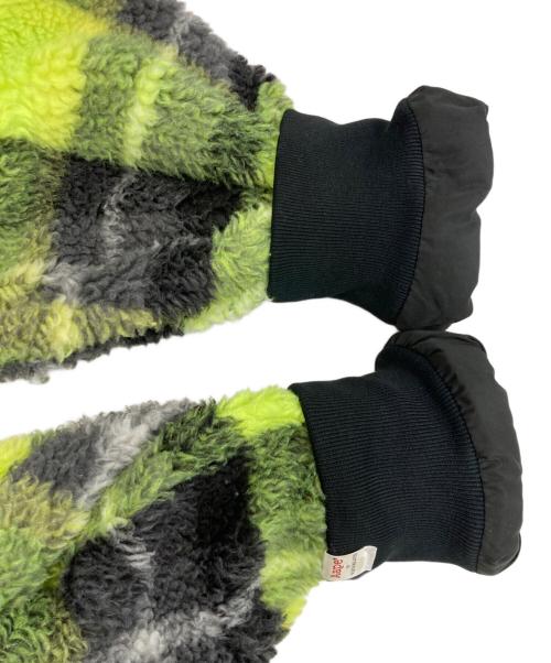 Aape BY A BATHING APE（エーエイプ バイ アベイシングエイプ）AAPE BY A BATHING APE (エーエイプ バイ アベイシングエイプ) タータンチェック フーデッドジップアップ ジャケット グリーン サイズ:Ⅼの古着・服飾アイテム