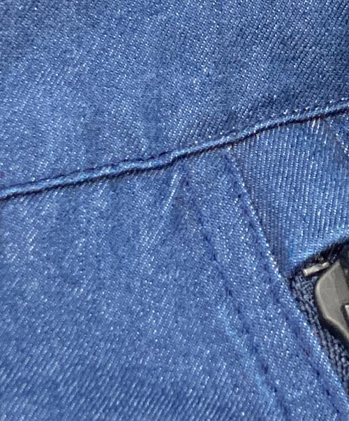 WHITE MOUNTAINEERING（ホワイトマウンテ二アニング）WHITE MOUNTAINEERING (ホワイトマウンテ二アニング) LEVI'S (リーバイス) デニム切替モッズコート カーキインディゴ サイズ:Mの古着・服飾アイテム
