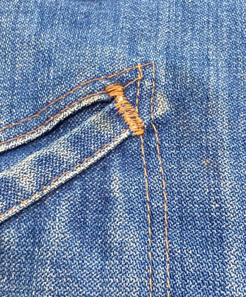 Wrangler（ラングラー）Wrangler (ラングラー) ブランケットライナージャケット インディゴ サイズ:42の古着・服飾アイテム