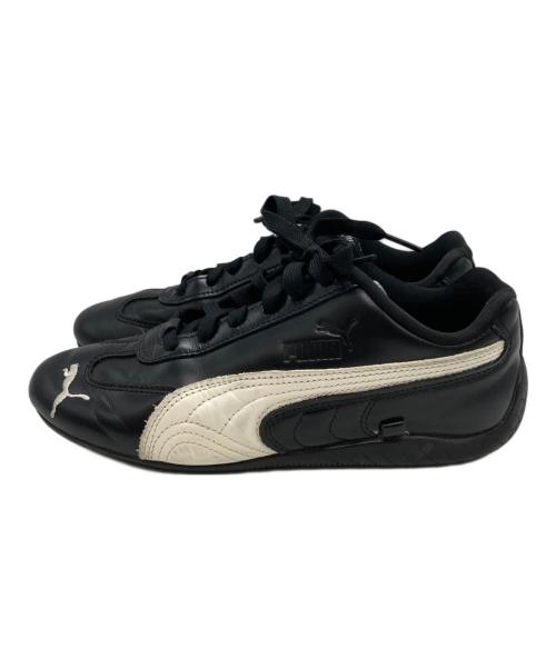 PUMA（プーマ）PUMA (プーマ) ROSE (ローズ) スピードキャット プレミアム スニーカー ブラック サイズ:23.5cmの古着・服飾アイテム