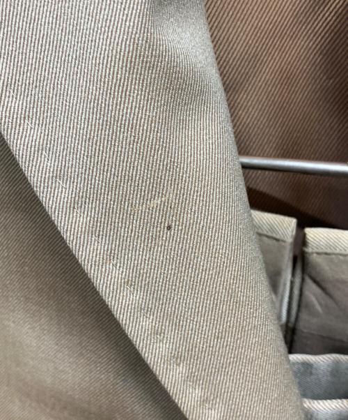 BEAMS F（ビームスエフ）BEAMS F (ビームスエフ) WOOL SALAROセットアップスーツ ベージュ サイズ:46の古着・服飾アイテム