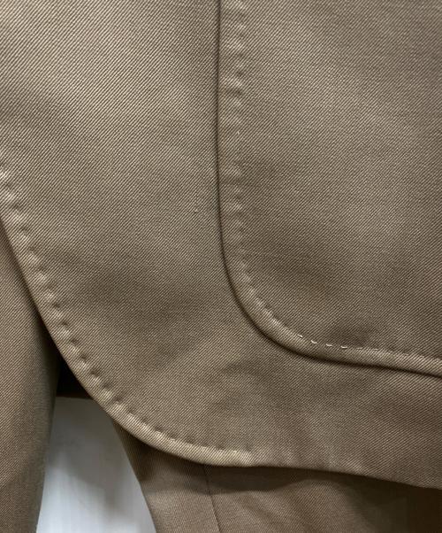 BEAMS F（ビームスエフ）BEAMS F (ビームスエフ) WOOL SALAROセットアップスーツ ベージュ サイズ:46の古着・服飾アイテム