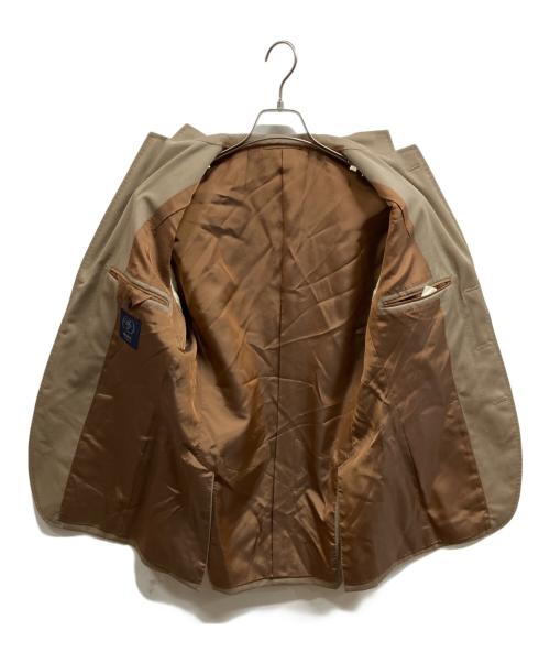 BEAMS F（ビームスエフ）BEAMS F (ビームスエフ) WOOL SALAROセットアップスーツ ベージュ サイズ:46の古着・服飾アイテム