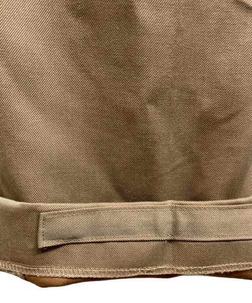 BEAMS F（ビームスエフ）BEAMS F (ビームスエフ) WOOL SALAROセットアップスーツ ベージュ サイズ:46の古着・服飾アイテム