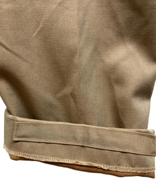 BEAMS F（ビームスエフ）BEAMS F (ビームスエフ) WOOL SALAROセットアップスーツ ベージュ サイズ:46の古着・服飾アイテム