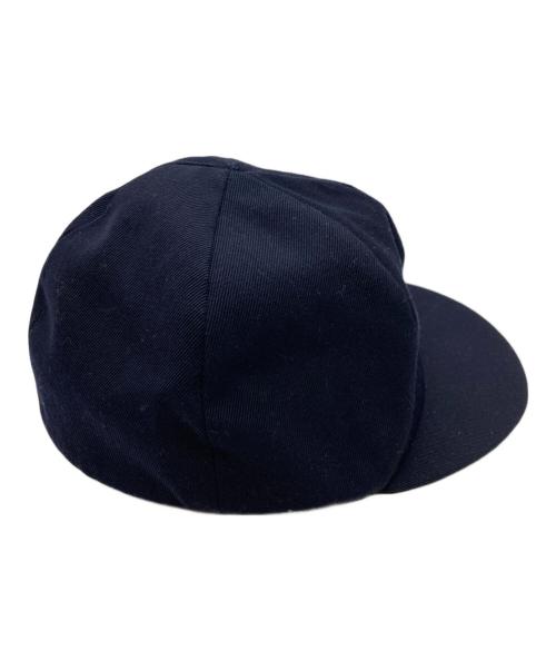 COMOLI（コモリ）COMOLI (コモリ) ウールシルク6パネルキャップ ネイビーの古着・服飾アイテム