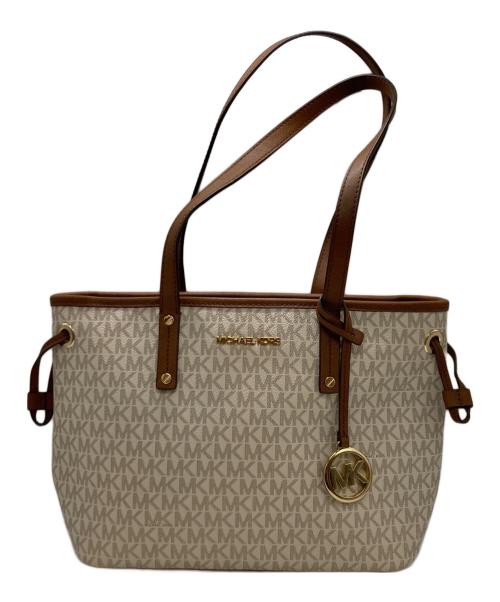 MICHAEL KORS（マイケルコース）MICHAEL KORS (マイケルコース) ショルダーバッグ ホワイトの古着・服飾アイテム