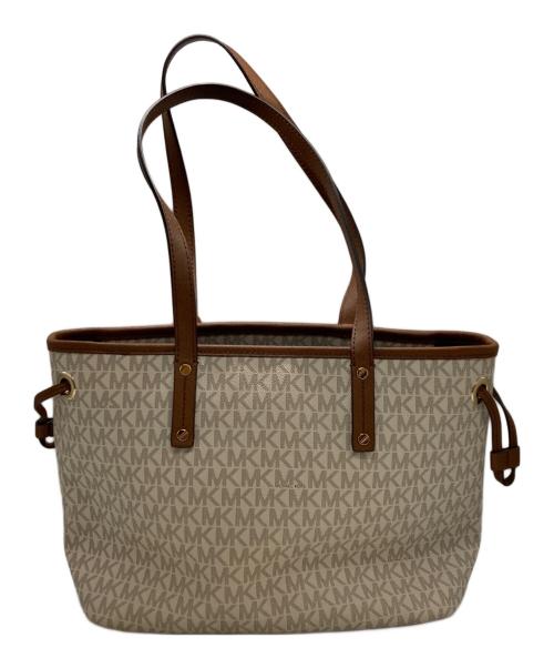 MICHAEL KORS（マイケルコース）MICHAEL KORS (マイケルコース) ショルダーバッグ ホワイトの古着・服飾アイテム