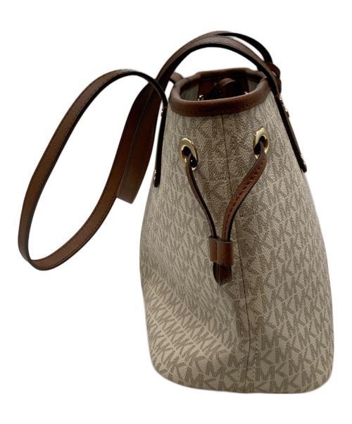 MICHAEL KORS（マイケルコース）MICHAEL KORS (マイケルコース) ショルダーバッグ ホワイトの古着・服飾アイテム