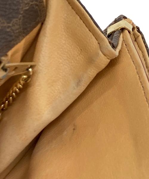 CELINE（セリーヌ）CELINE (セリーヌ) マカダム柄ショルダーバッグ ブラウンの古着・服飾アイテム